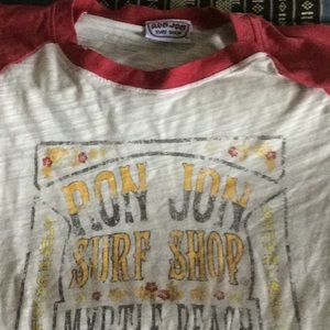 Men’s Ron John surf shop 3/4 sleeve T-shirt small